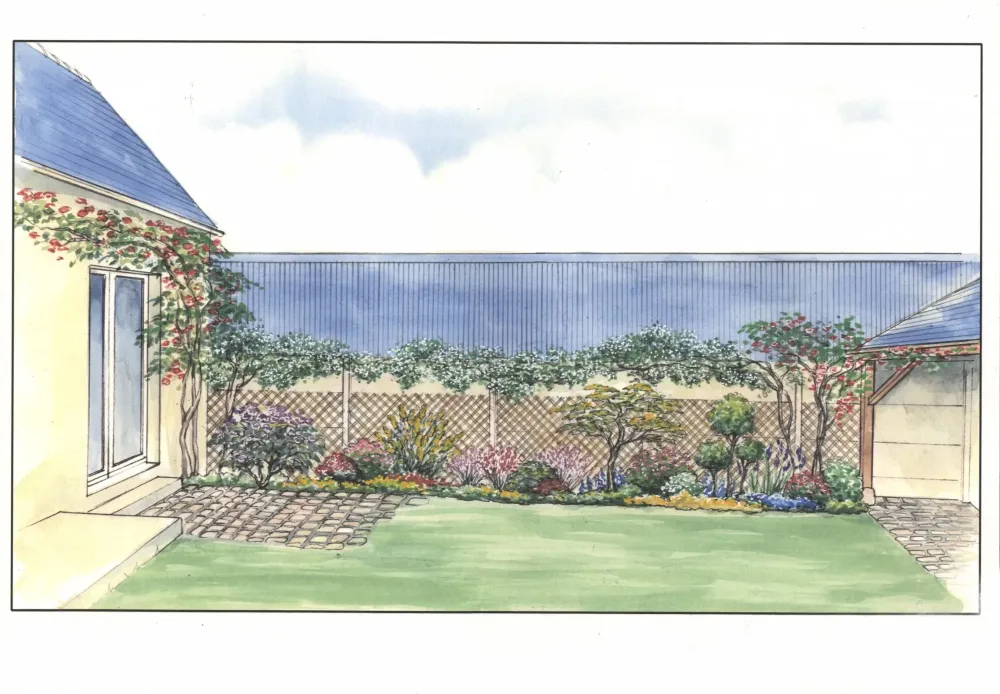 nos realisations amenagements exterieurs pergolas portail motorise car pot cloture et portail portillon et terrasse (39)